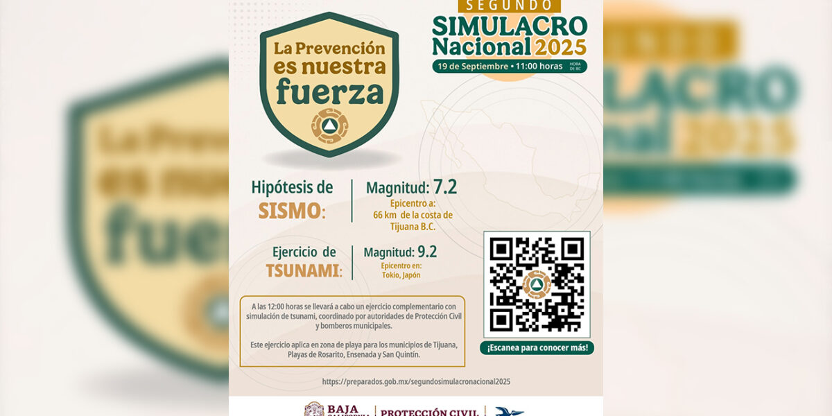Invita Protección Civil Estatal a participar en el Segundo Simulacro ...